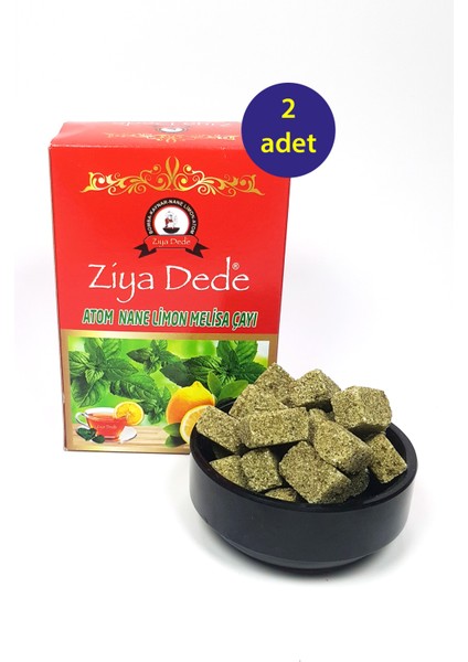 2 Adet Atom Nane Limon Melisa Çayı 140 gr