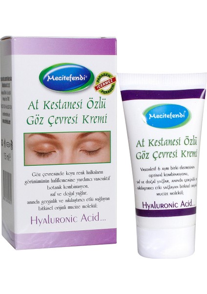 At Kestanesi Özlü Göz Çevresi Kremi 15 ml