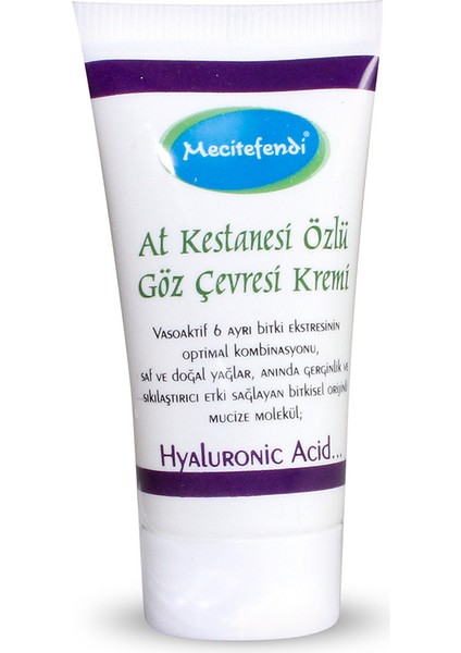 At Kestanesi Özlü Göz Çevresi Kremi 15 ml