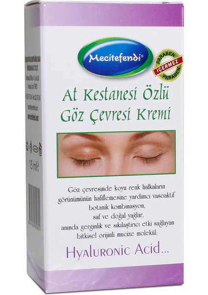 At Kestanesi Özlü Göz Çevresi Kremi 15 ml
