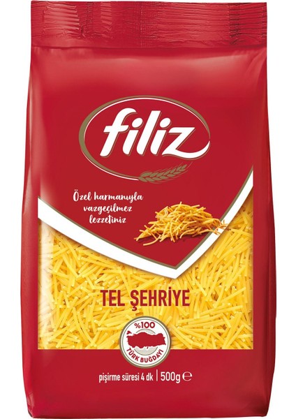 Şehriye Sepeti 500 gr x 3 Adet (Tel Şehriye, Arpa Şehriye, Yıldız Şehriye) Tek Ebat