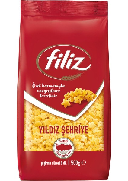 Şehriye Sepeti 500 gr x 3 Adet (Tel Şehriye, Arpa Şehriye, Yıldız Şehriye) Tek Ebat