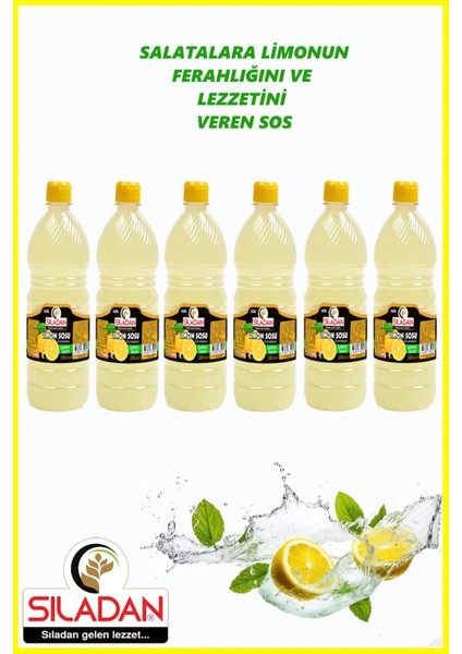 Limon Sosu 500 ml x 6 Adet Tek Ebat