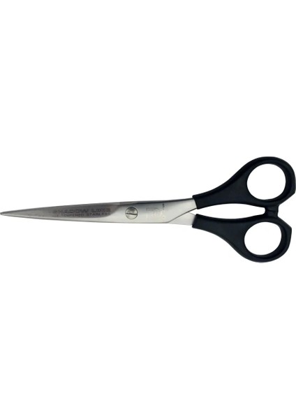 2217 M-525 Plastik Saplı Balık Sırtı Makas No: 6 Inç / 15,24 cm - Paslanmaz Çelik