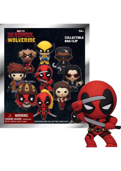 Hsyn Deadpool Movie 3 Klipsli Figür Seri 3 Akdenizpos Yeni