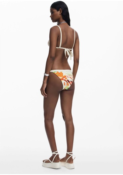 Beyaz Kadın Bikini Alt 25SWMK06