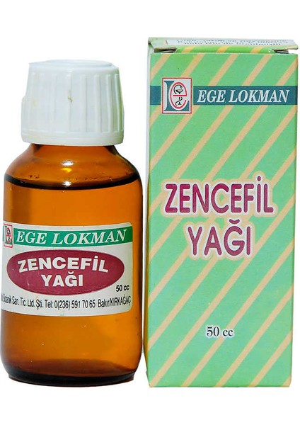Zencefil Yağı 50 cc