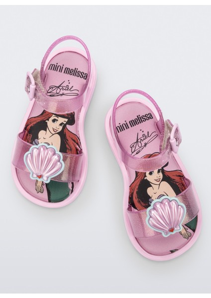 Lila Kız Çocuk Sandalet