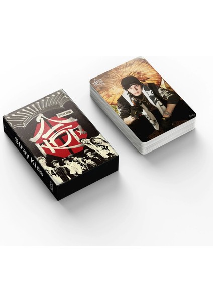 Stray Kıds '' Skzhop Hiptape '' Çift Yön Baskılı Hologramlı Laser/lomo Card Seti
