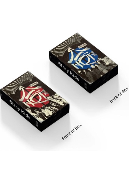Stray Kıds '' Skzhop Hiptape '' Çift Yön Baskılı Hologramlı Laser/lomo Card Seti