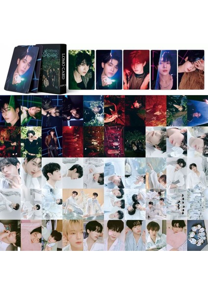 Zerobaseone '' Blue Paradise '' Çift Yön Baskılı Lomo Card Seti fiyatları