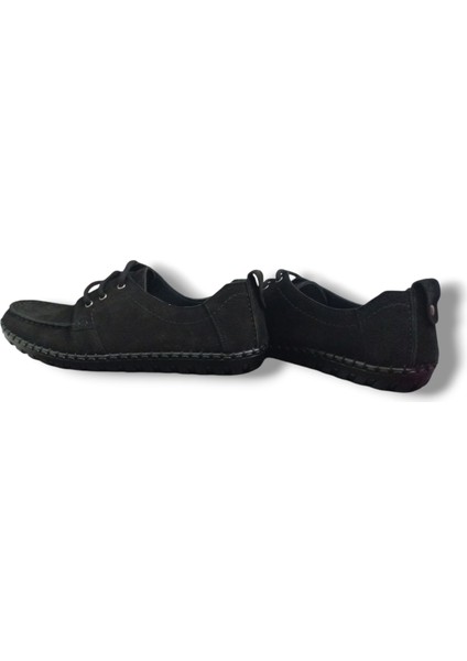 GR0322 Hakiki Nubuk Deri Günlük Kullanım Loafer Erkek Ayakkabı