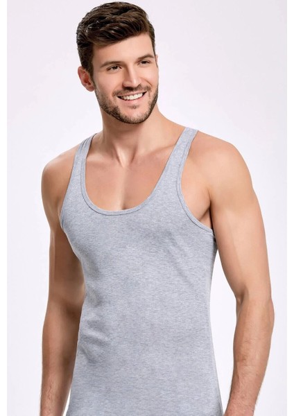 Gri Sporcu Erkek Atlet 10 Adet