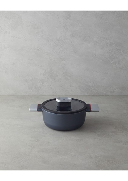 Pro Cook Series Derin Tencere 20 cm Siyah