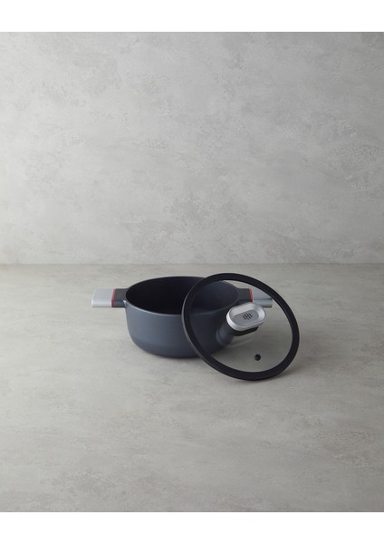 Pro Cook Series Derin Tencere 20 cm Siyah