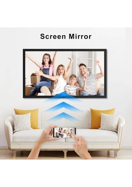Büyük Siyah Dijital Resim Çerçevesi 21.5" 32 GB