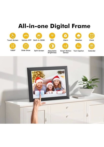 Büyük Dijital Resim Çerçevesi - 16.2 Inç 32 GB fiyatları