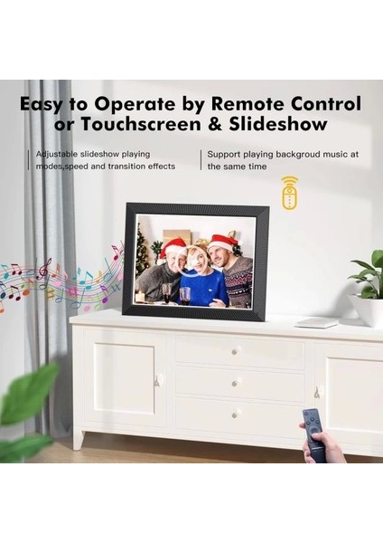 Büyük Dijital Resim Çerçevesi - 16.2 Inç 32 GB indirimleri