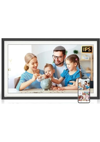 Büyük Dijital Resim Çerçevesi - 15.6 Inç 32 GB
