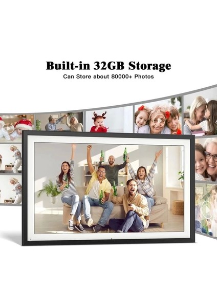 Büyük Dijital Resim Çerçevesi - 15.6 Inç 32 GB