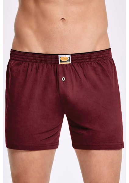 Düz Havlu Bel Erkek Boxer 5 Adet
