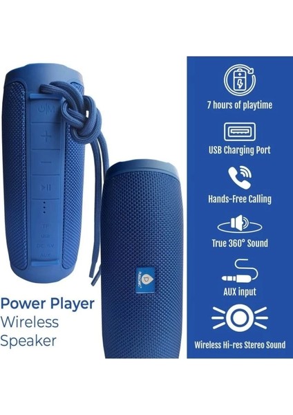 Peak Kablosuz Hoparlör Mavi fiyatları