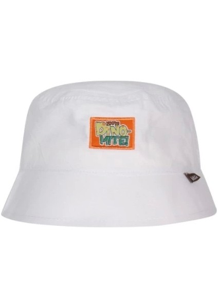 Dino Etiketli Bebe Erkek Fötr Y25170-02 Beyaz