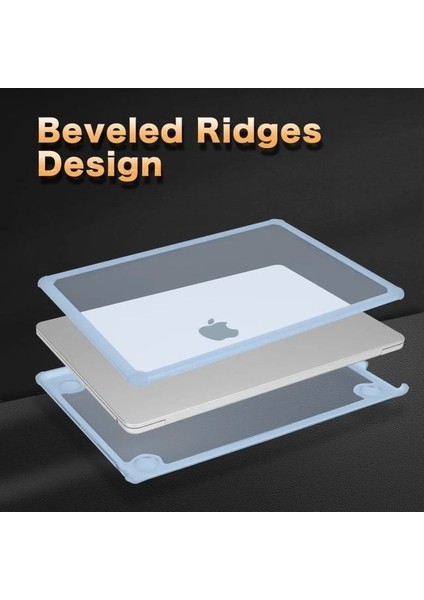 Mosıso MacBook Air 13 Inç ile Uyumlu Kılıf Mavi