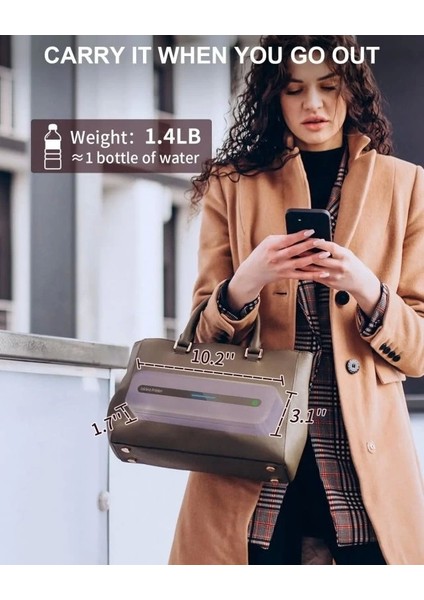 Colorwıng M832 Seyahat Için Kablosuz Taşınabilir Yazıcılar Mor