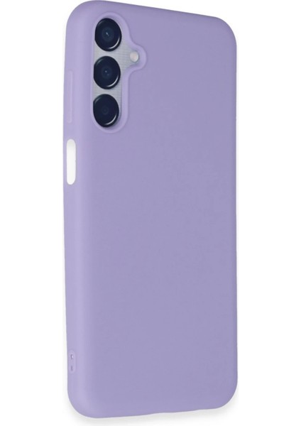 Samsung Galaxy M15 Kılıf First Silikon - Lila Dpmah