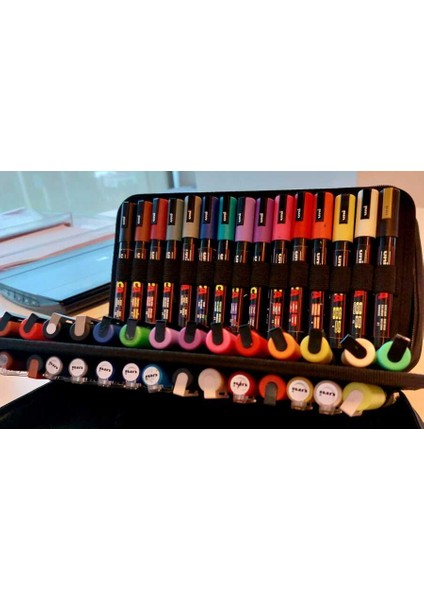 Posca 60’lı Çantalı Set Pc-1m 20 Adet – Pc-3m 20 Adet – Pc-5m 20 Adet