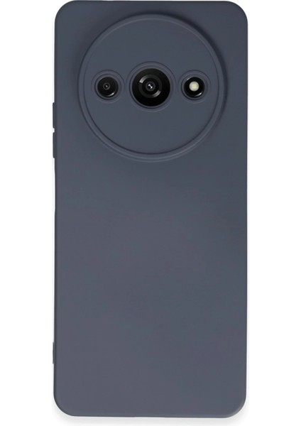 Xiaomi Redmi A3 4g Kılıf Nano Içi Kadife Silikon - Gri Dpmah