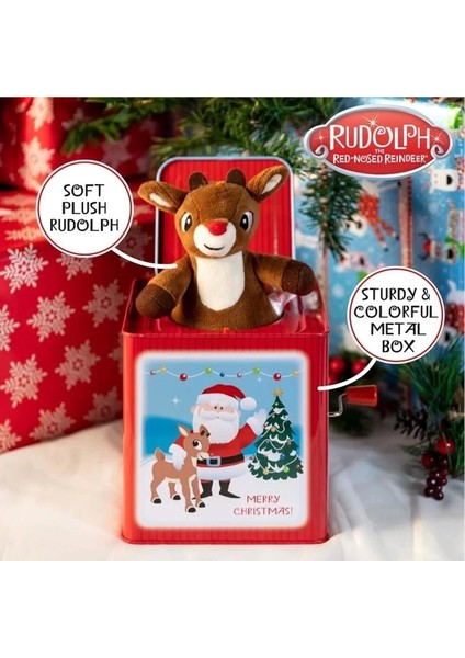 Kırmızı Burunlu Ren Geyiği Rudolph Kutudaki Jack indirimleri