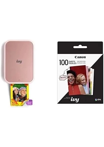 Ivy 2 Mini Fotoğraf Yazıcısı Pembe Ivy 2