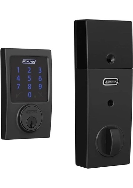 Z-Wave Plus Connect Akıllı Kilit Satin Chrome Century indirimleri