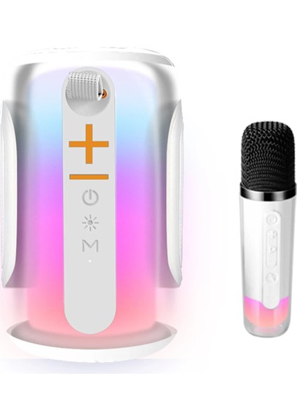 Pluse 8 Rgb Kablosuz Hoparlör - Beyaz Dpmah