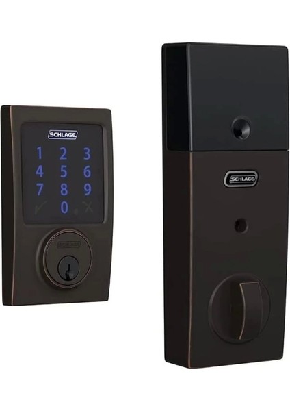 Z-Wave Plus Connect Akıllı Kilit Aged Bronze Century