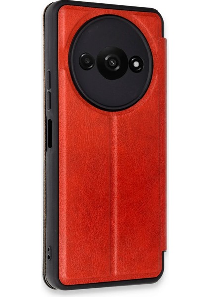 Xiaomi Redmi A3 4g Kılıf Flip Cover - Kırmızı Dpmah fiyatları