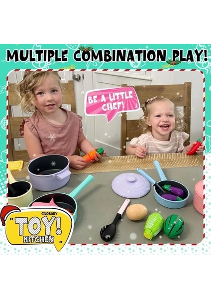 Gılobaby Play Mutfak Aksesuarları Pembe