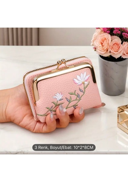 Nakışlı Kadın Cüzdan | Bozuk Para Cüzdanı | Kartlık