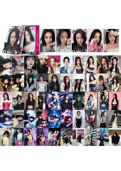 Babymonster Ahyeon '' Drip '' Çift Yön Baskılı Lomo Card Seti