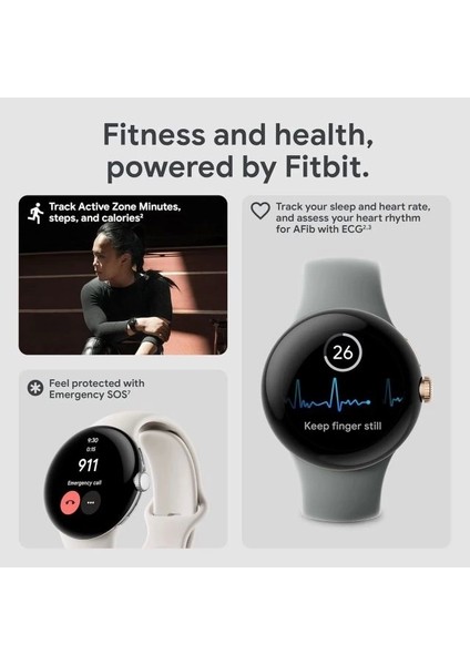 Pixel Watch Android Akıllı Saat Wifi