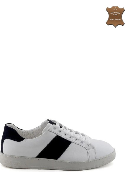 Erkek Sneaker Hakiki Deri Ayakkabı 002Y22E4043