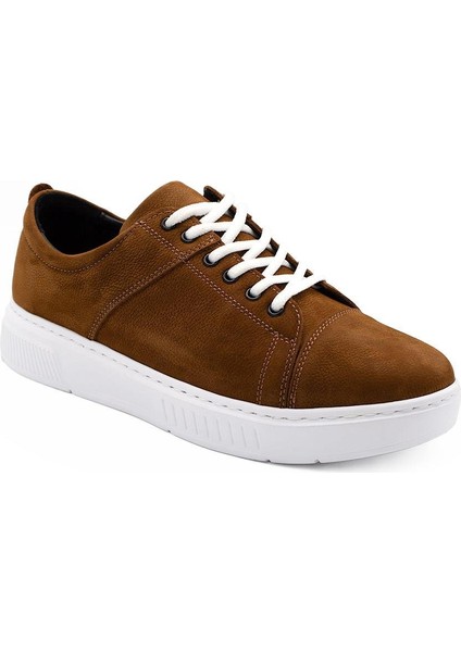Erkek Sneaker Deri Ayakkabı 082Y24E40748