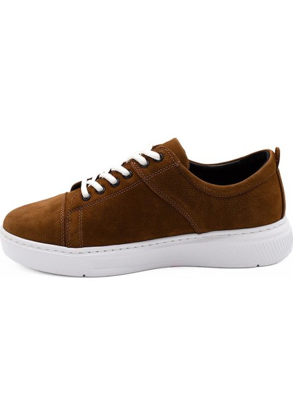 Erkek Sneaker Deri Ayakkabı 082Y24E40748