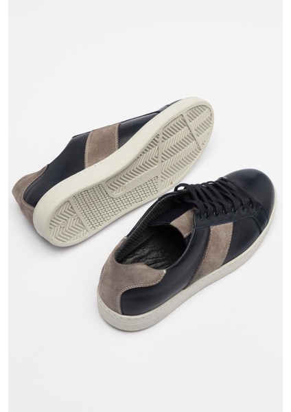Erkek Sneaker Hakiki Deri Ayakkabı 002Y22E4043