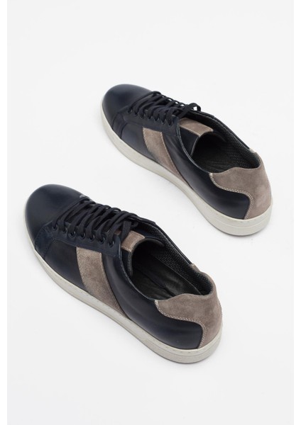 Erkek Sneaker Hakiki Deri Ayakkabı 002Y22E4043