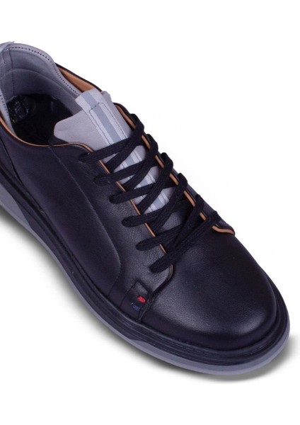 Erkek Sneaker Hakiki Deri Ayakkabı 002Y25E4082 modelleri