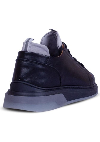 Erkek Sneaker Hakiki Deri Ayakkabı 002Y25E4082 fırsatları