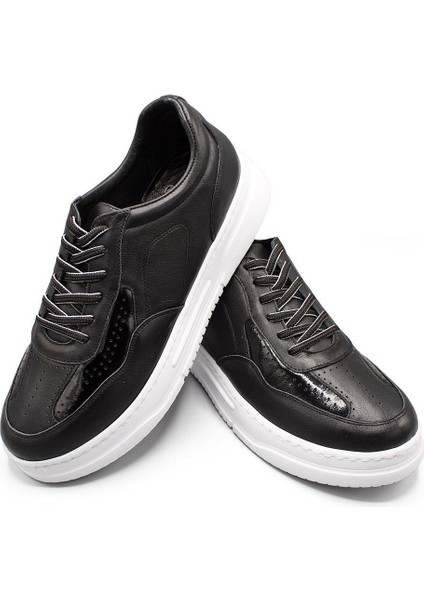 Erkek Sneaker Hakiki Deri Ayakkabı 082Y24E40736 indirimleri